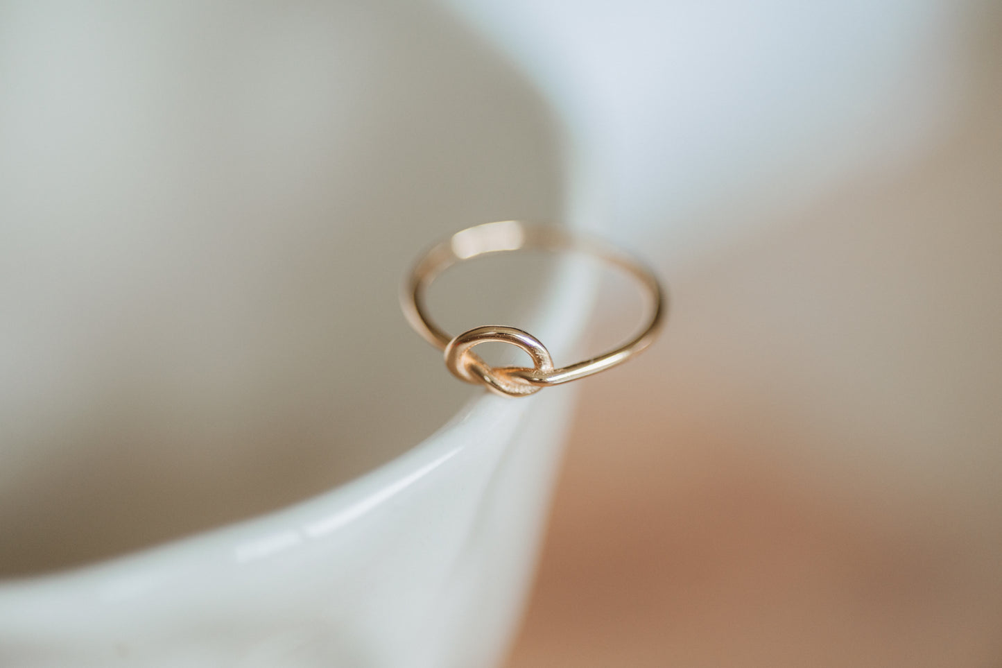 Forever Bonded Knot Ring 14k Gold Filled