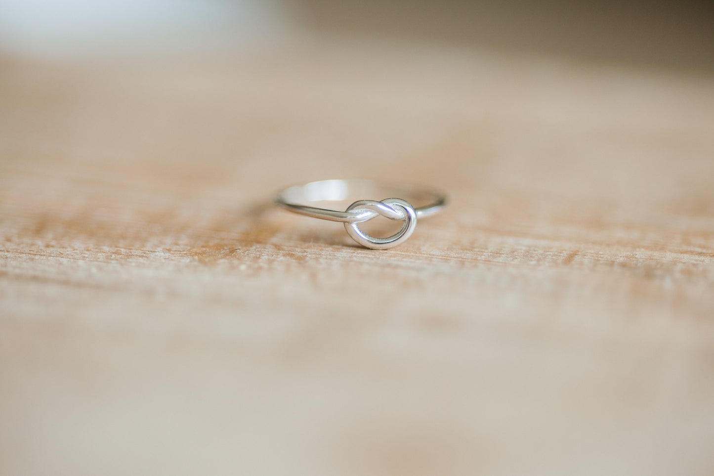Forever Bonded Knot Ring Sterling Silver
