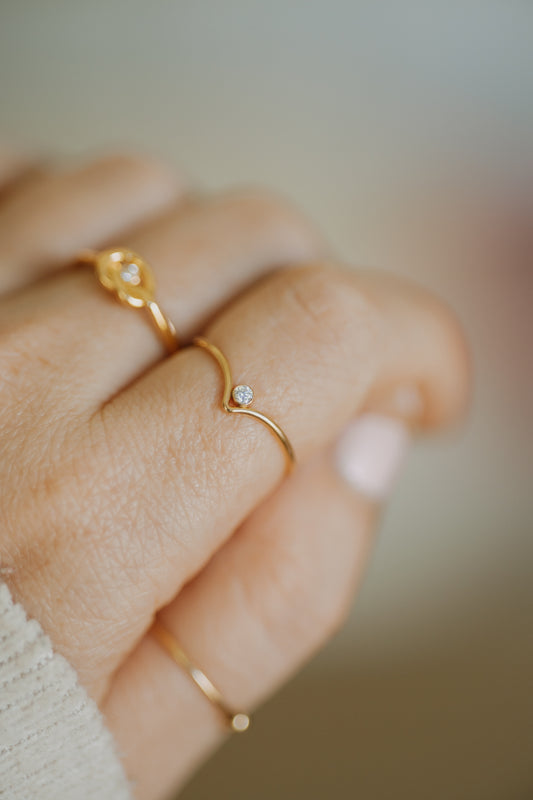 Seed of Hope Ring 14k Gold Filled