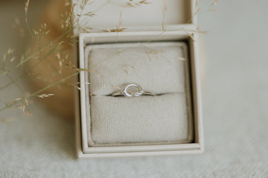 Forever Bonded Knot Ring Sterling Silver