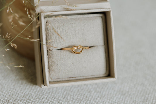 Forever Bonded Knot Ring 14k Gold Filled