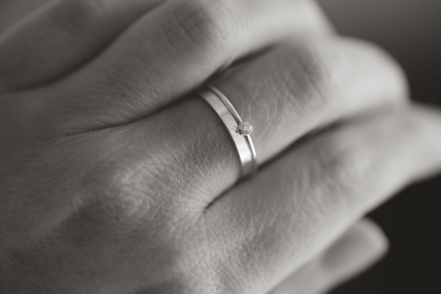 Embryo Transfer Hope Stack Sterling Silver