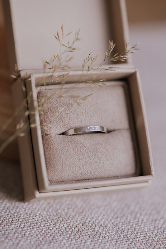 Hope Flat Ring Sterling Silver