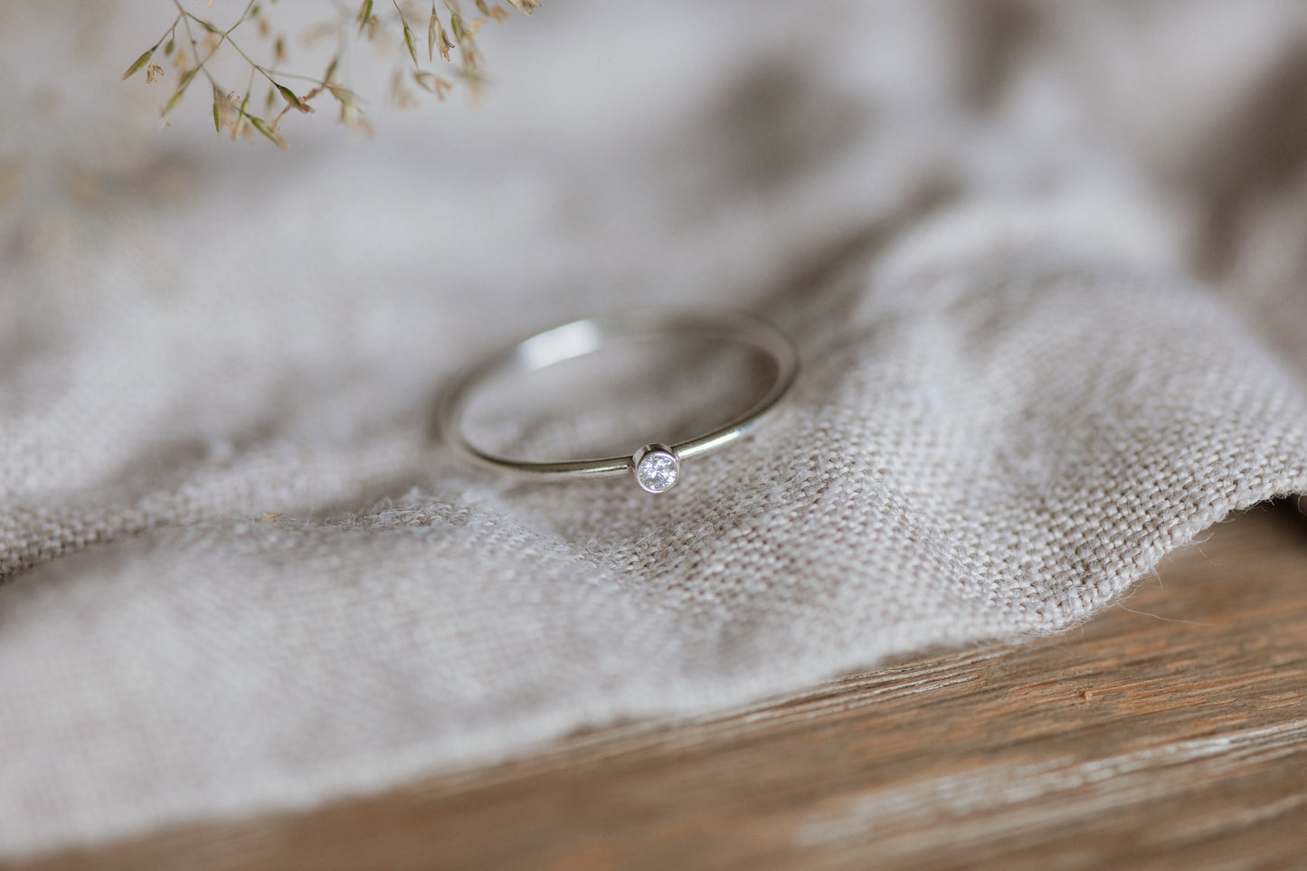 Embryo Ring Sterling Silver