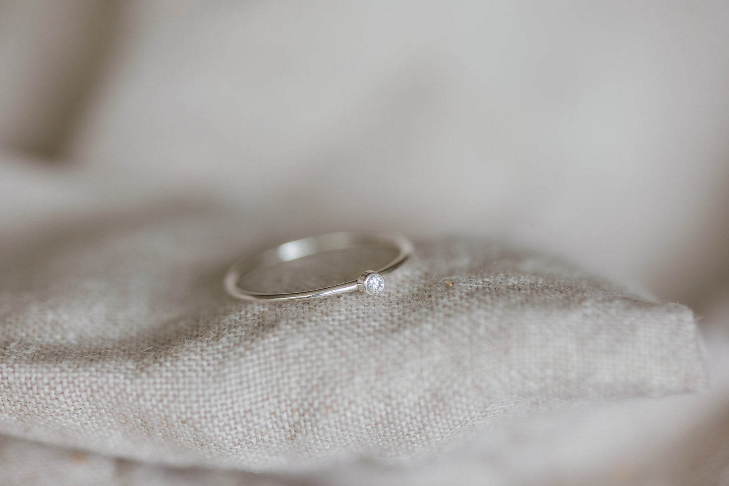 Embryo Ring Sterling Silver