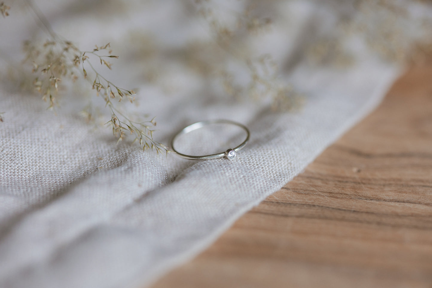 Embryo Ring Sterling Silver
