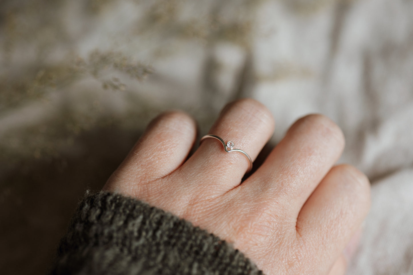Seed of Hope Ring Sterling Silver