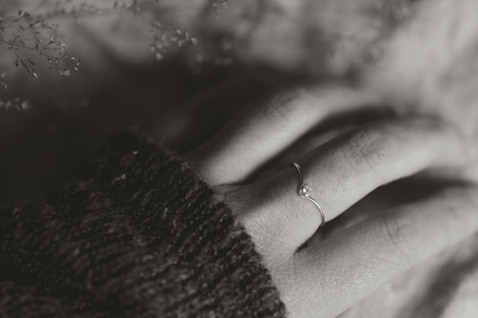 Seed of Hope Ring Sterling Silver