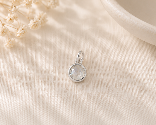 Embryo Charm Sterling Silver