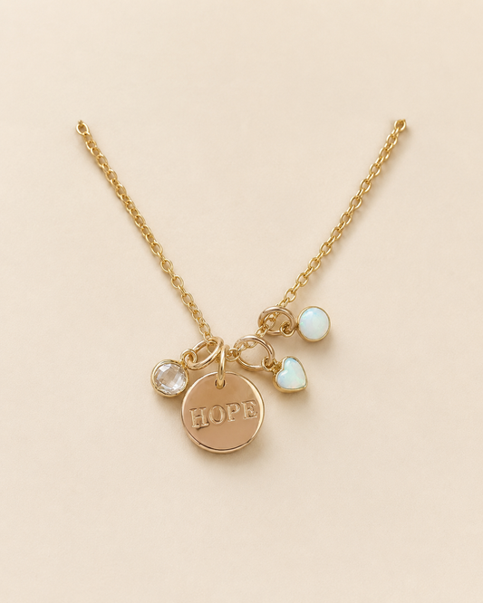 Embryo Charm 14k Gold Filled