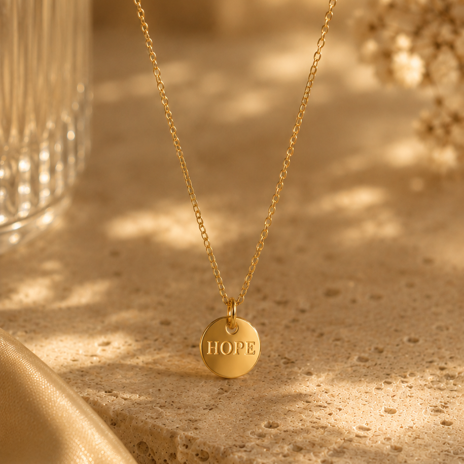 Seed of Hope necklace 14k Gold Filled