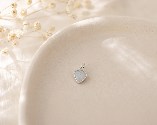 Angel Baby Charm Sterling Silver