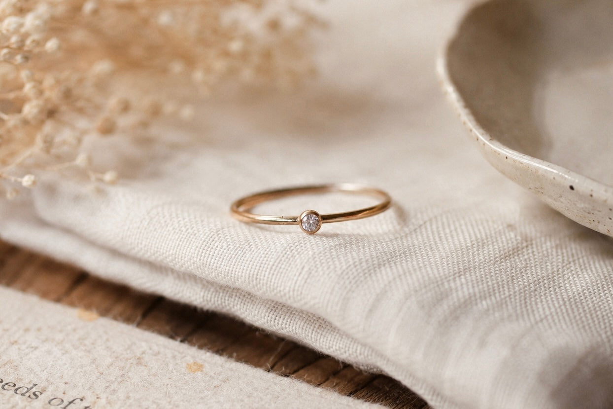 Embryo Ring 14k Gold Filled