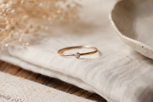 Embryo Ring 14k Gold Filled