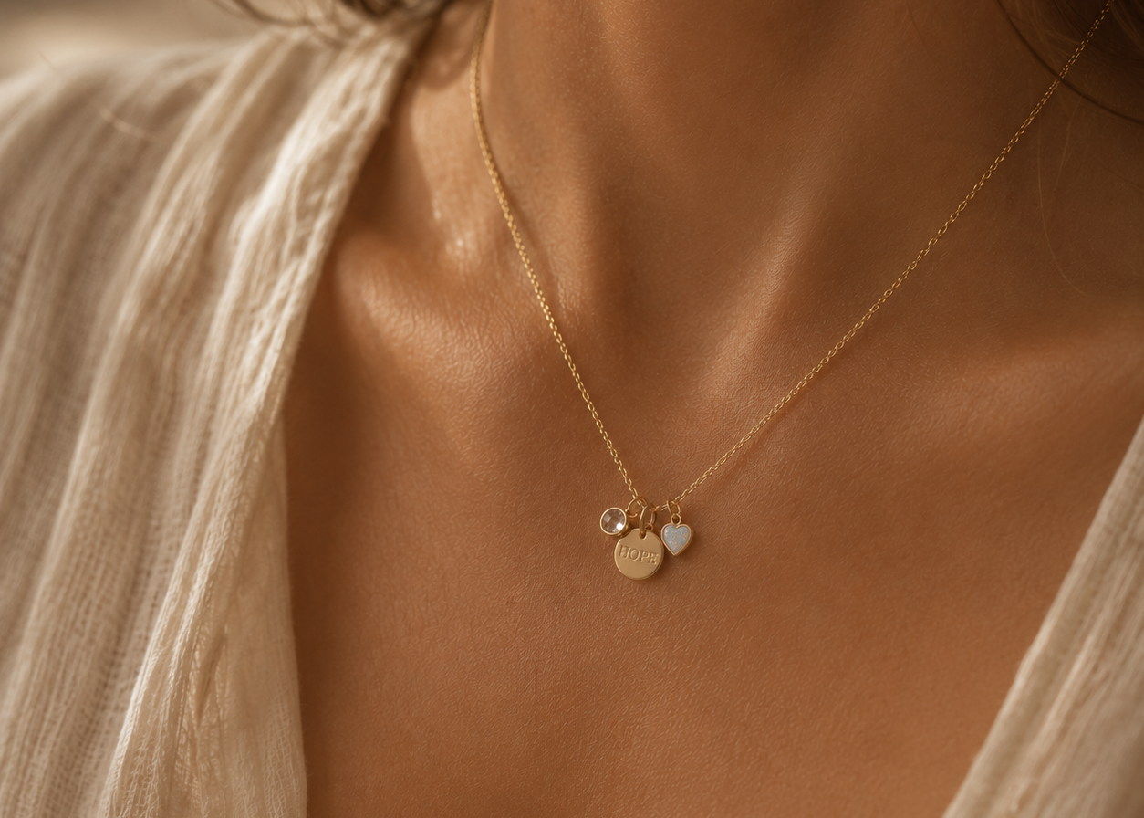 Seed of Hope necklace 14k Gold Filled