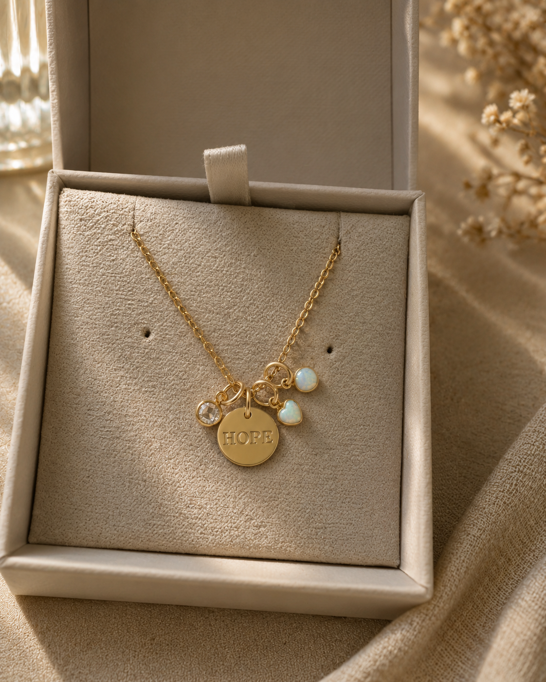 Seed of Hope necklace 14k Gold Filled