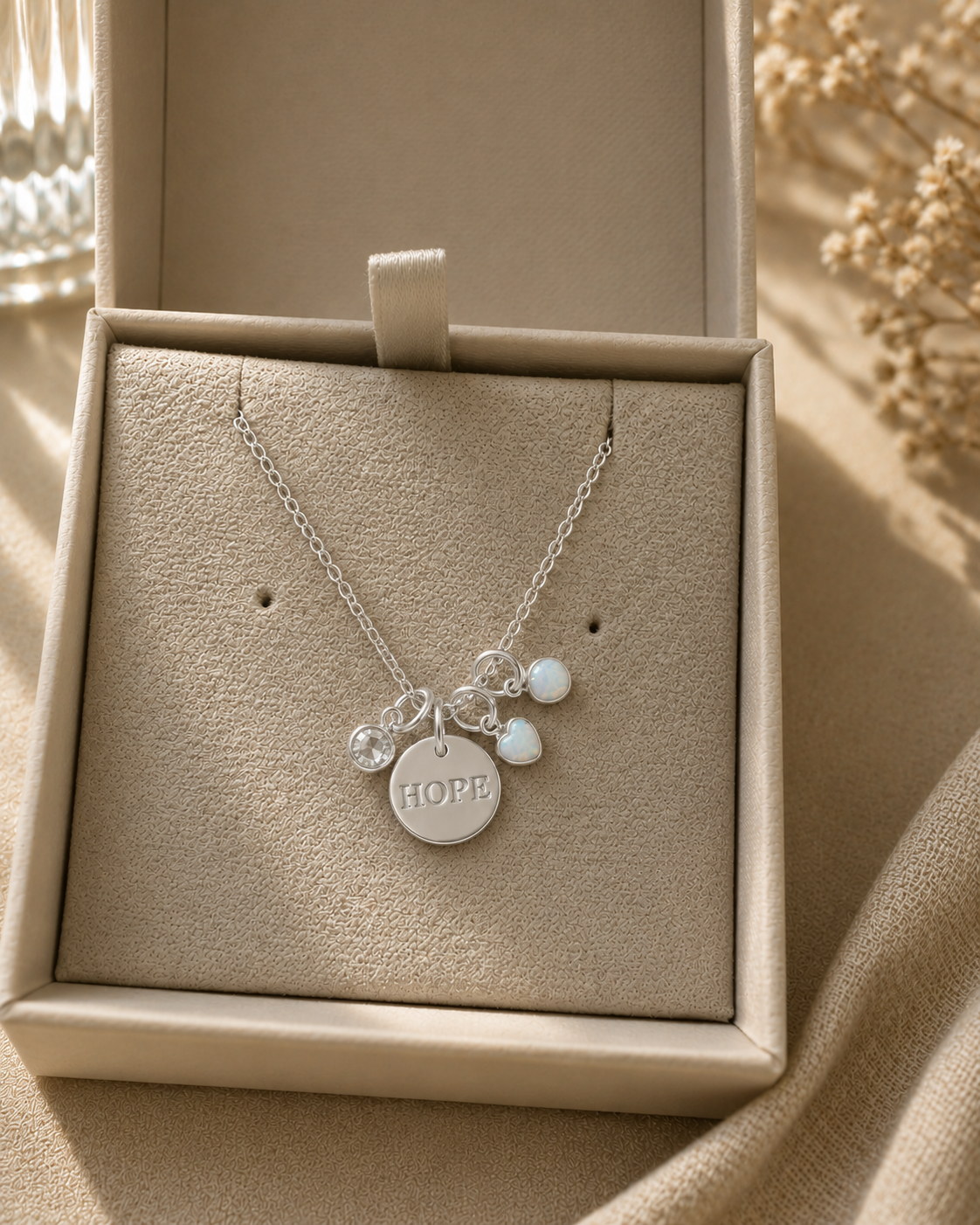 Seed of Hope necklace Sterling Silver